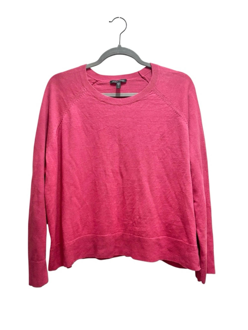 Eileen Fisher Organic Linen and Cotton Crewneck Sweater